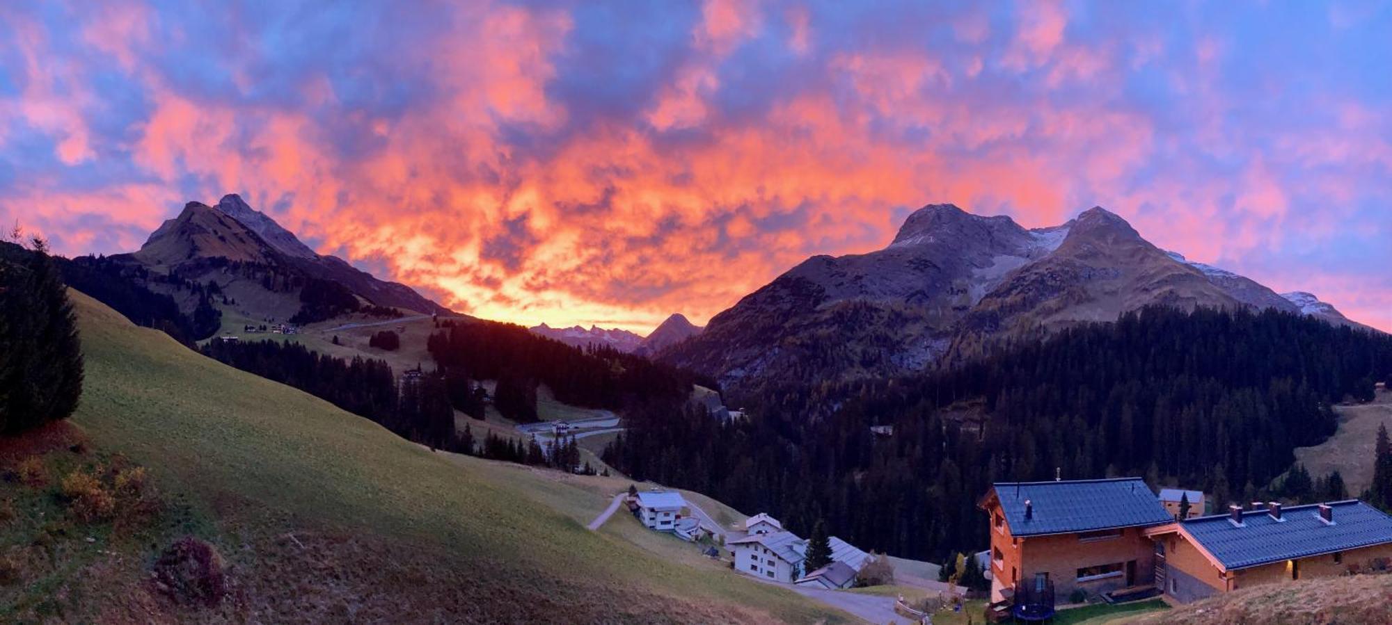 Apartmán Haus Sonnenschein Warth  Exteriér fotografie