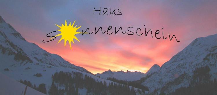 Apartmán Haus Sonnenschein Warth  Exteriér fotografie