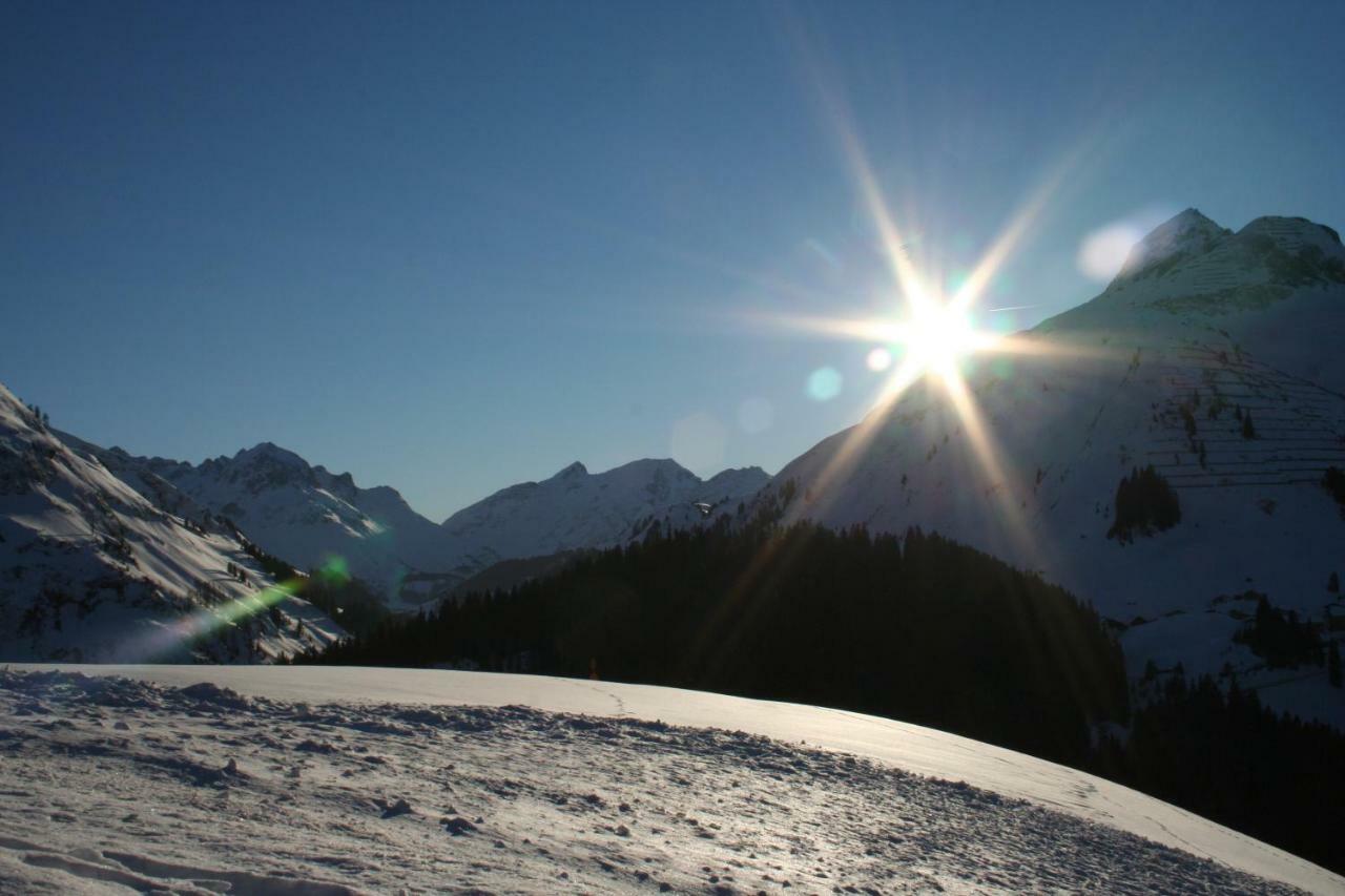 Apartmán Haus Sonnenschein Warth  Exteriér fotografie